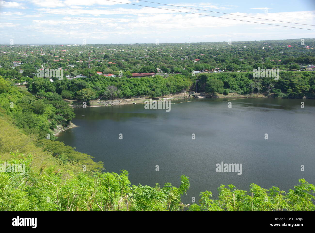Lake in Managua, Nicaragua Stock Photo