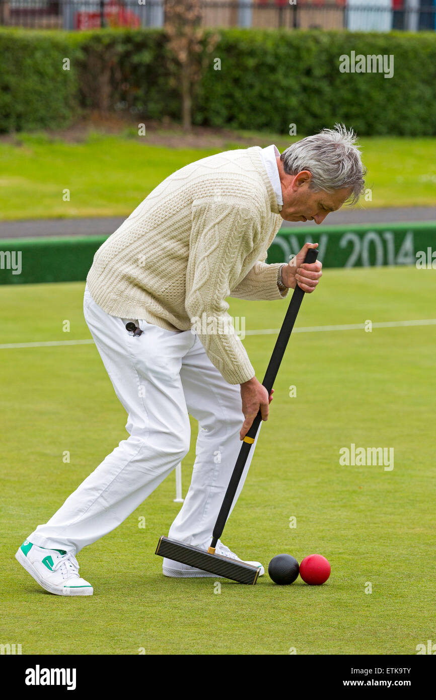 Croquet player hires stock photography and images Alamy