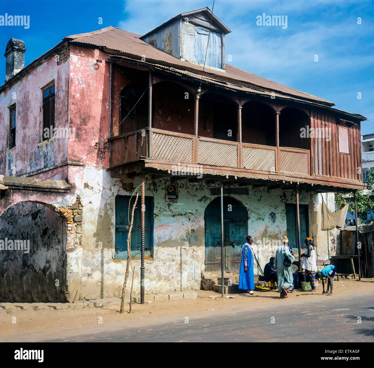 West africa gambia banjul local hi-res stock photography and images - Alamy
