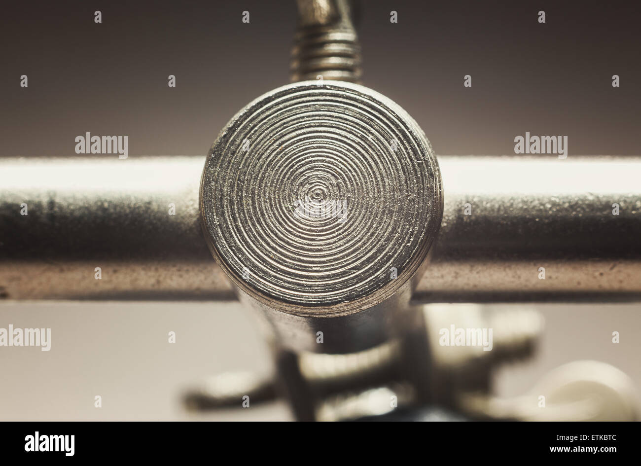 Abstract composition, part of an old tool, texture details. Stock Photo