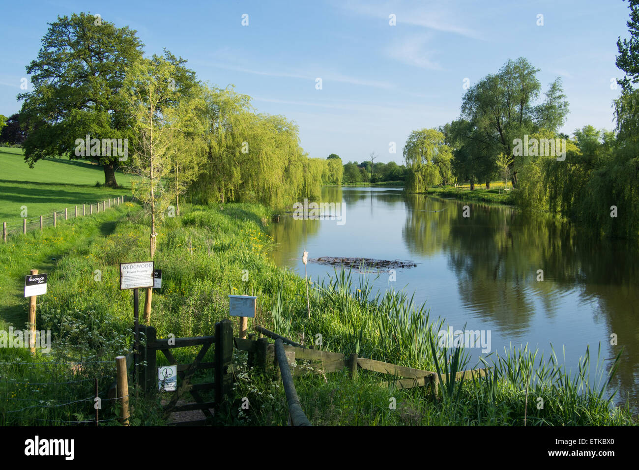 Barlaston, Stoke on Trent, Staffs, England Stock Photo Alamy