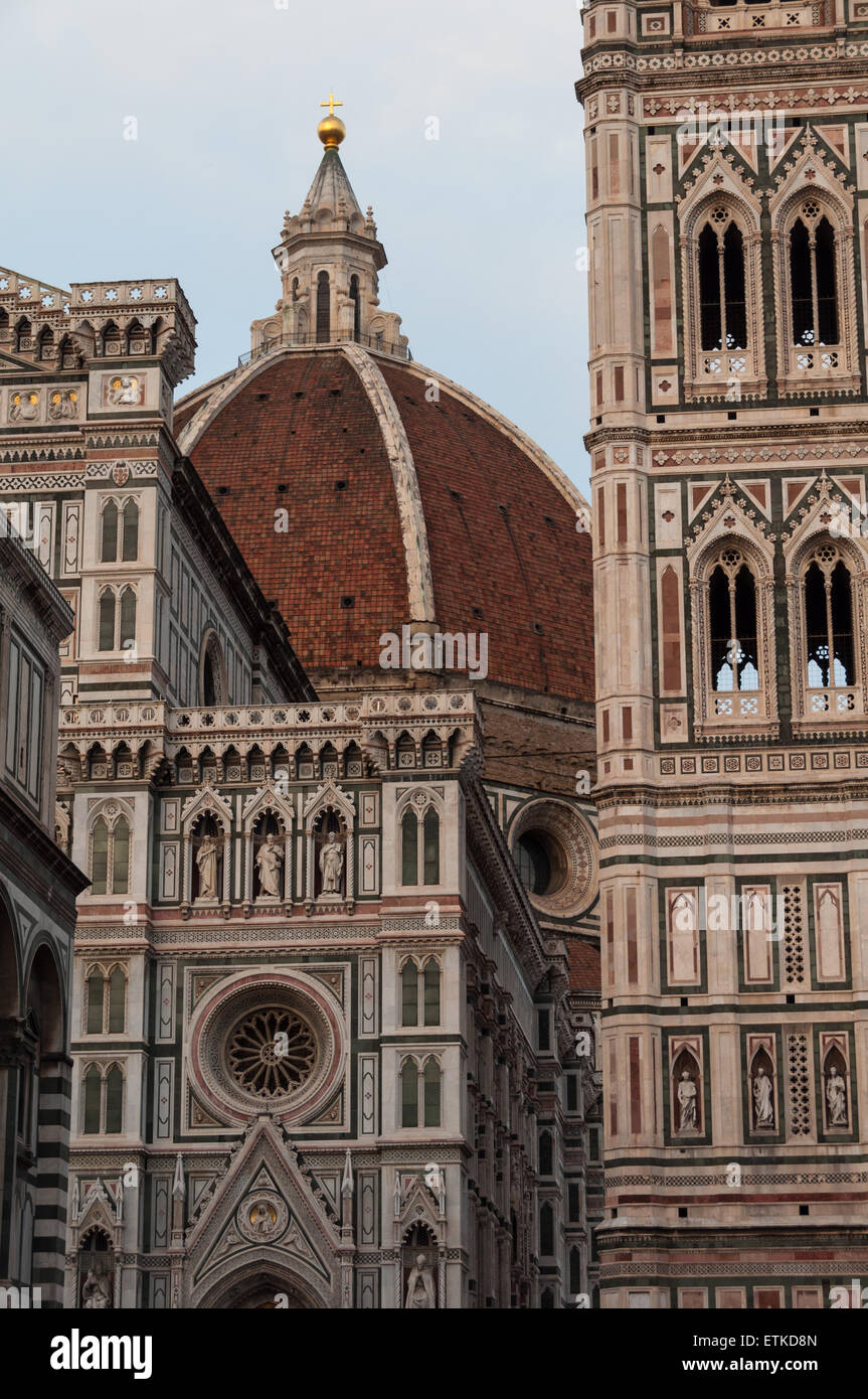 Dome of the Basilica di Santa Maria del Fiore (the Duomo), Florence ...