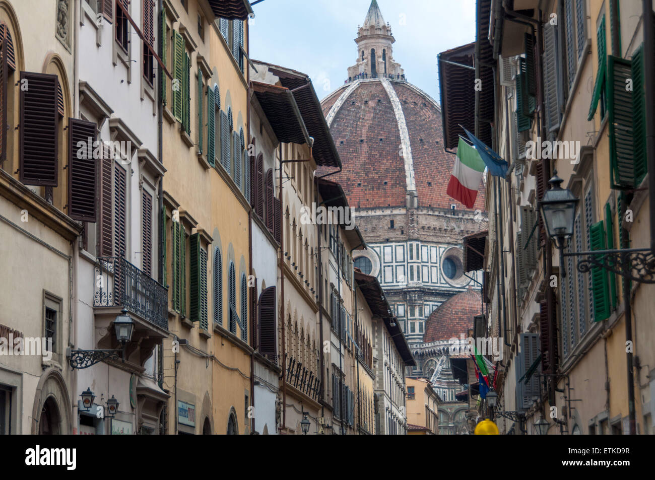 The Dome of the Basilica di Santa Maria del Fiore, Florence, Italy ...