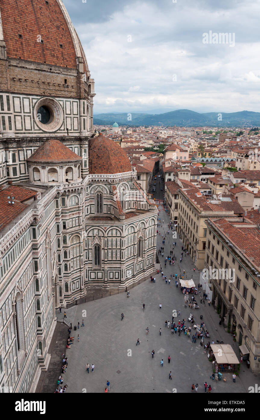 Dome of the Basilica di Santa Maria del Fiore (the Duomo), Florence ...