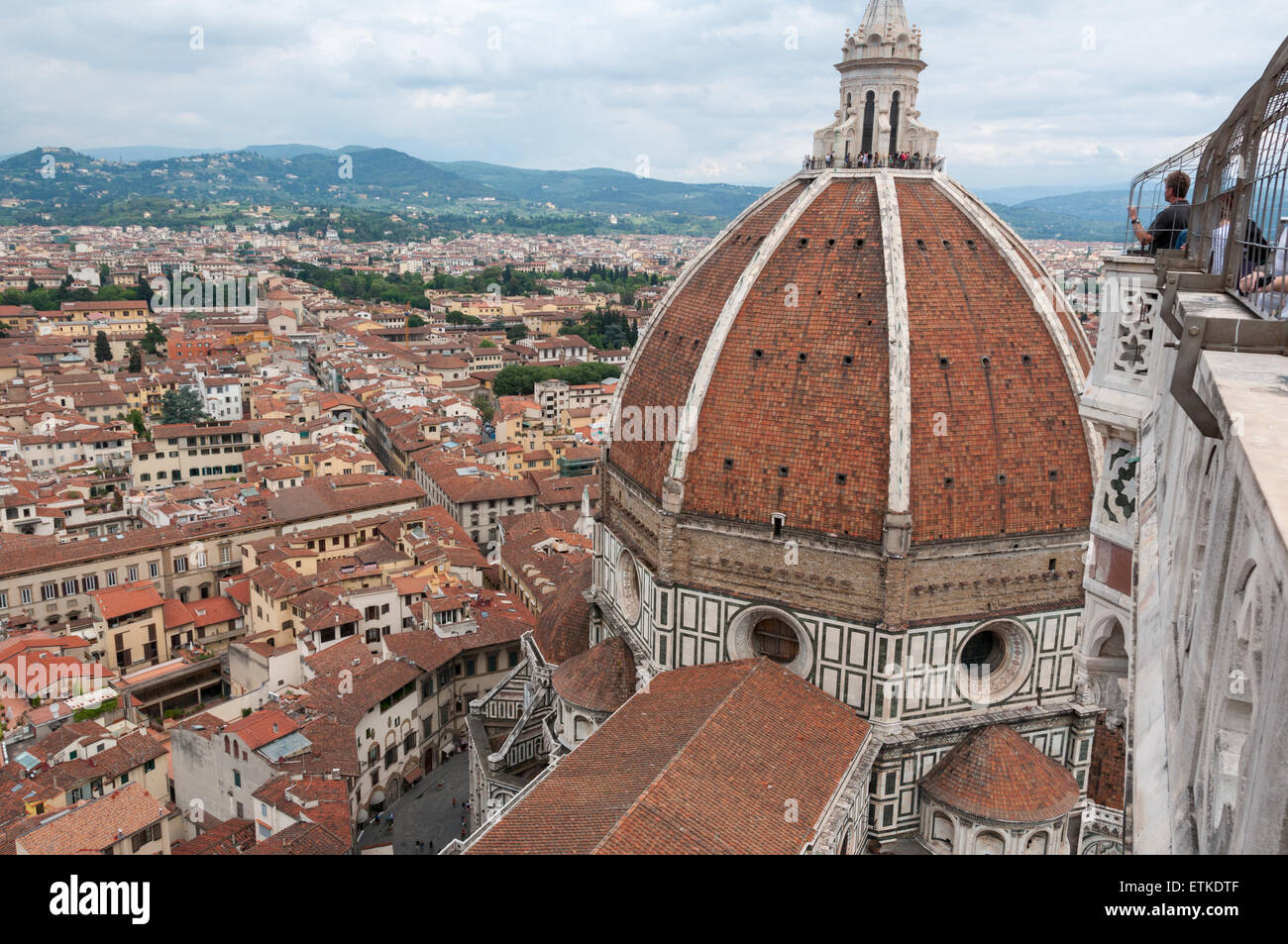 Dome of the Basilica di Santa Maria del Fiore (the Duomo), Florence ...