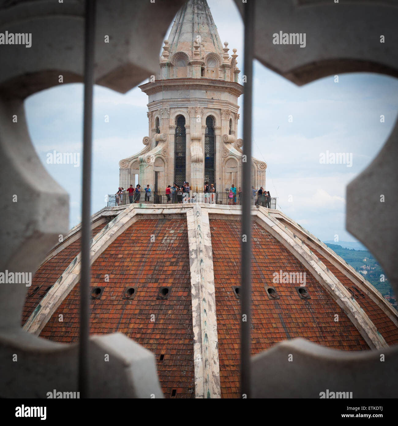 Dome of the Basilica di Santa Maria del Fiore (the Duomo), Florence ...