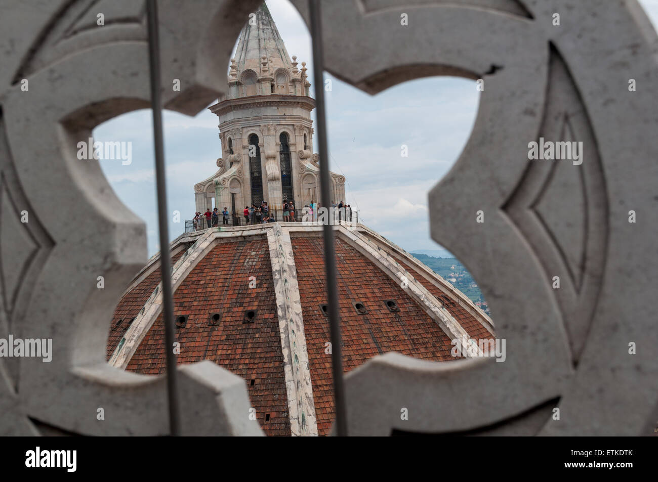 Dome of the Basilica di Santa Maria del Fiore (the Duomo), Florence ...