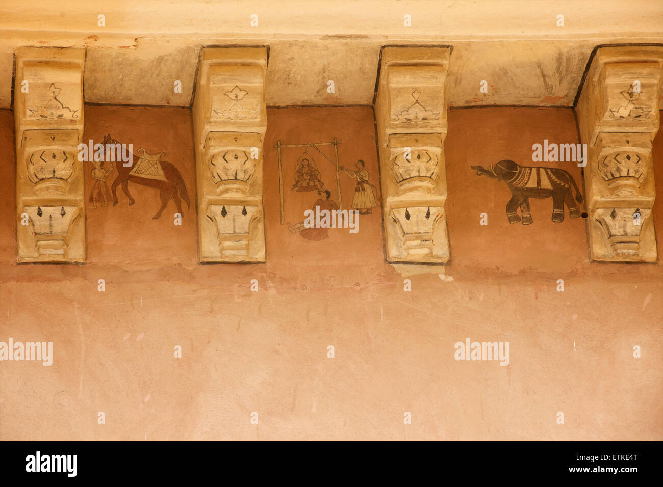 Amer palace paintings india High Resolution Stock Photography and ...