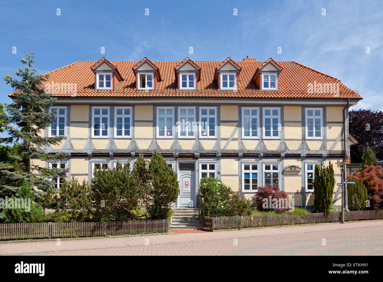 frame house, Celle, Lower Saxony, Germany Stock Photo