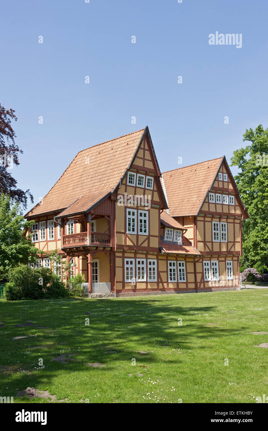 Das Schloesschen, French Garden, Celle, Lower Saxony, Germany Stock