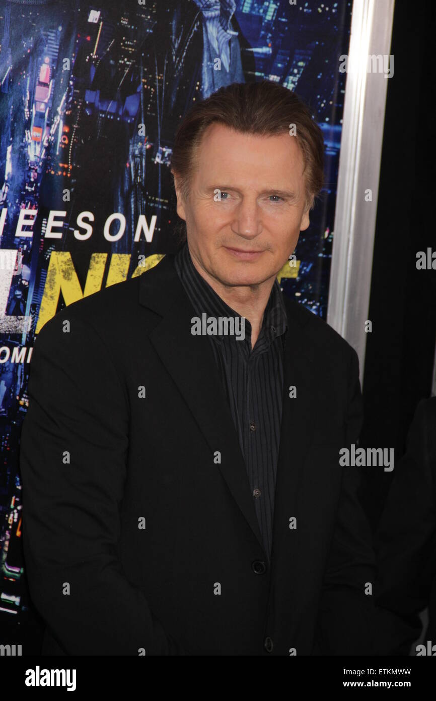 World premiere of 'Run All Night' at AMC Lincoln Square Red Carpet