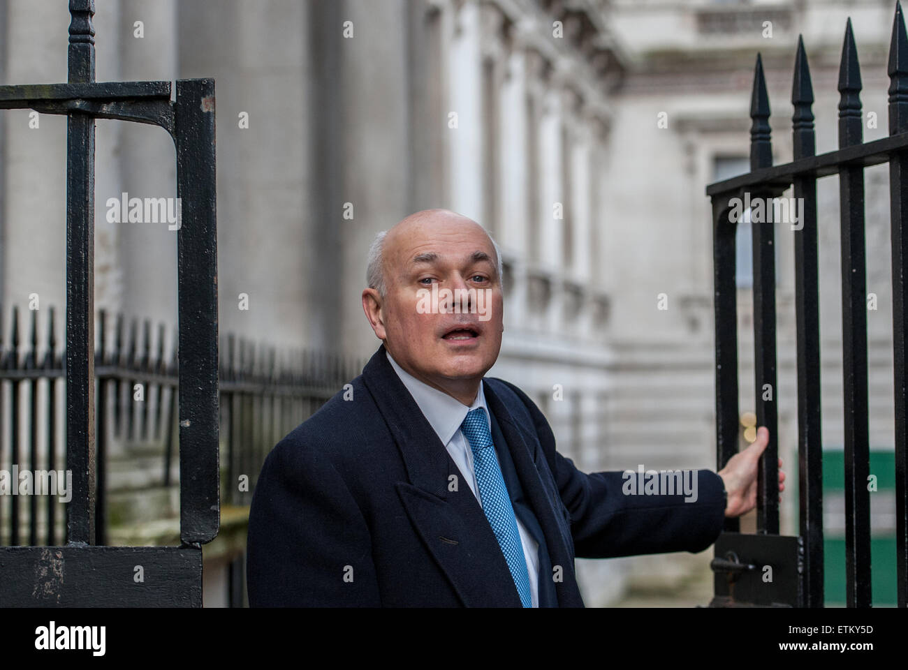 Iain Duncan Smith Secretary Of State For Work And Pensions