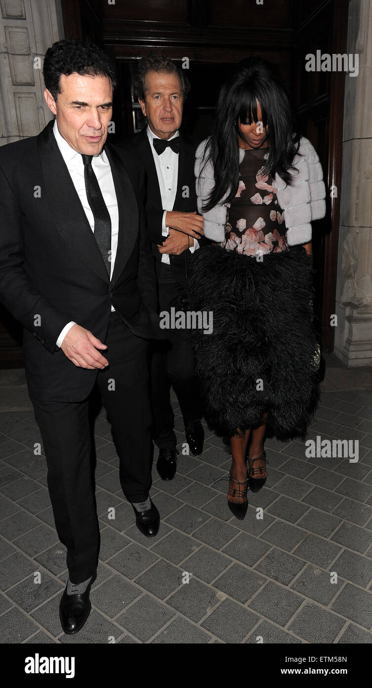 Celebrities at Chiltern Firehouse for Alexander McQueen: Savage Beauty