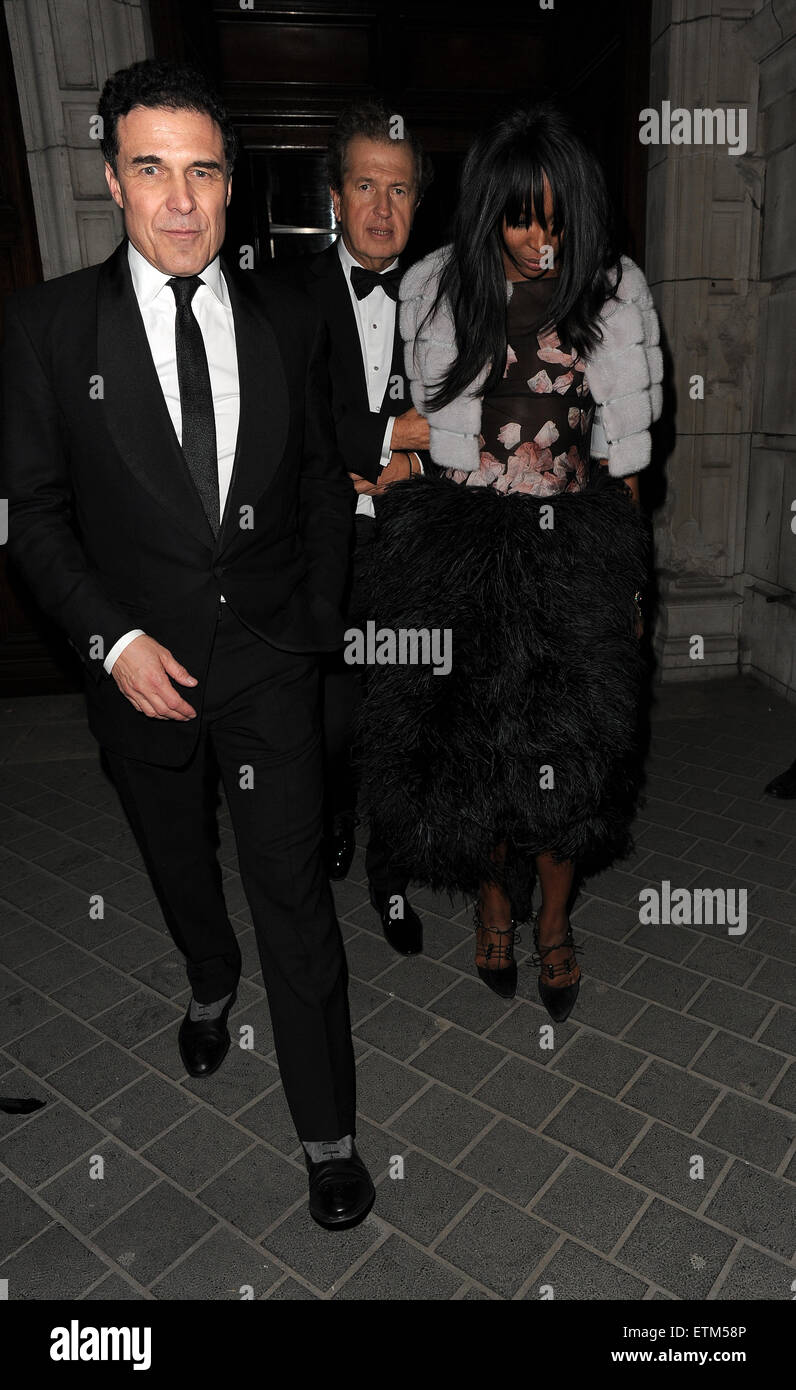 Celebrities at Chiltern Firehouse for Alexander McQueen: Savage Beauty