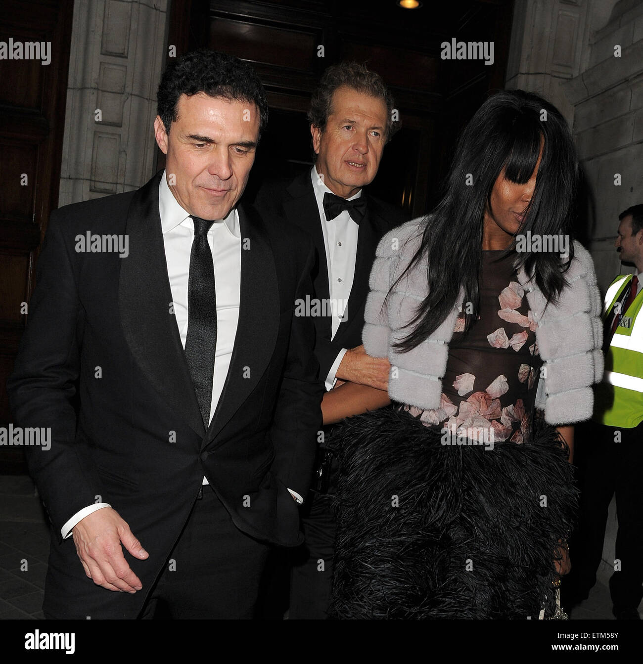 Celebrities at Chiltern Firehouse for Alexander McQueen: Savage Beauty