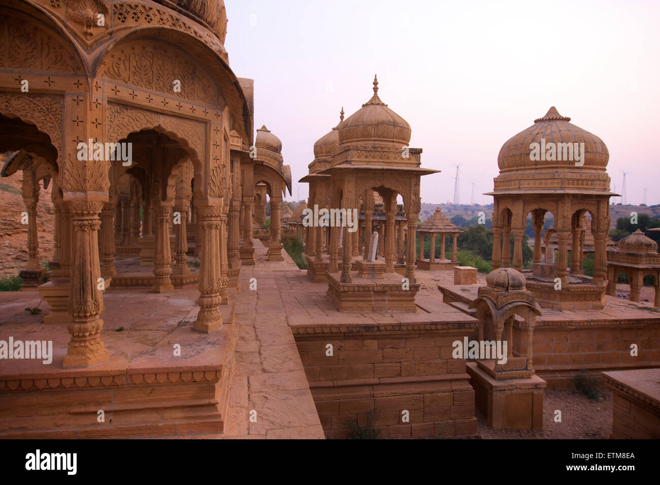 Bara Bagh necropolis near Jaisalmer, Rajasthan, India Stock Photo - Alamy
