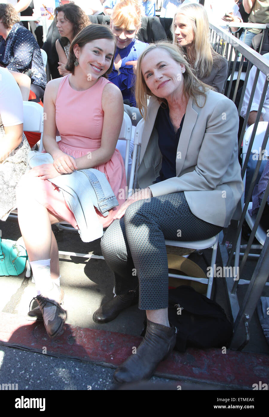 The ceremony honoring Ed Harris with a Star on The Hollywood Walk of Fame Featuring Lily