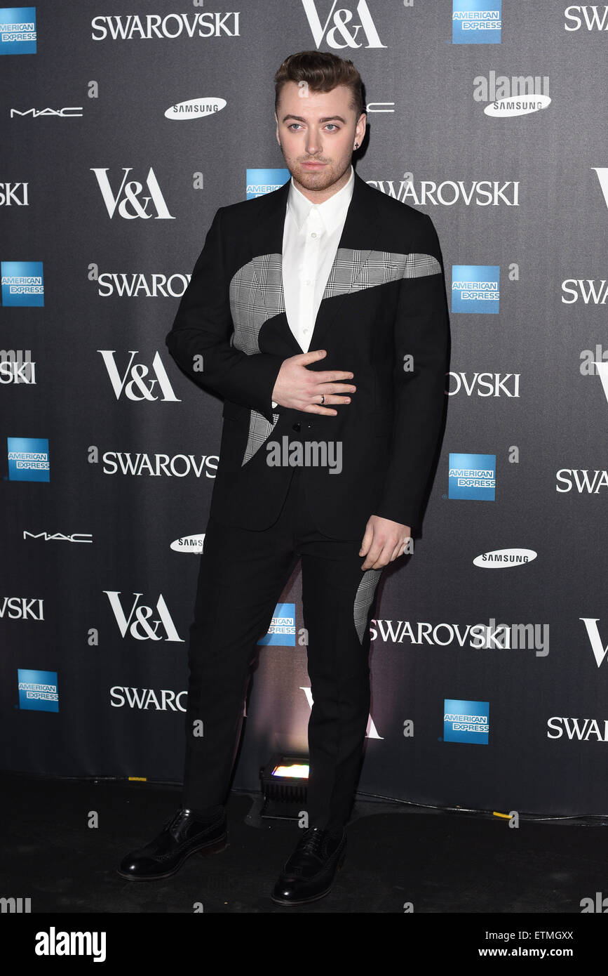 Alexander McQueen: Savage Beauty - private view Featuring: Sam Smith Where:  London, United Kingdom When: 14 Mar 2015 Credit: Daniel Deme/WENN.com Stock  Photo - Alamy