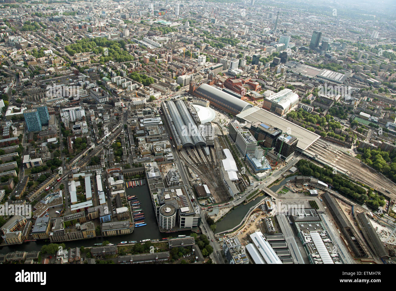 Map Of Area Around St Pancras Station London