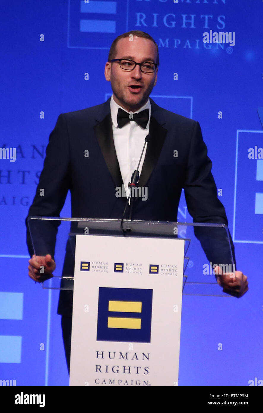 2015 HRC Los Angeles Gala Dinner Inside Featuring: Chad Griffin Where ...