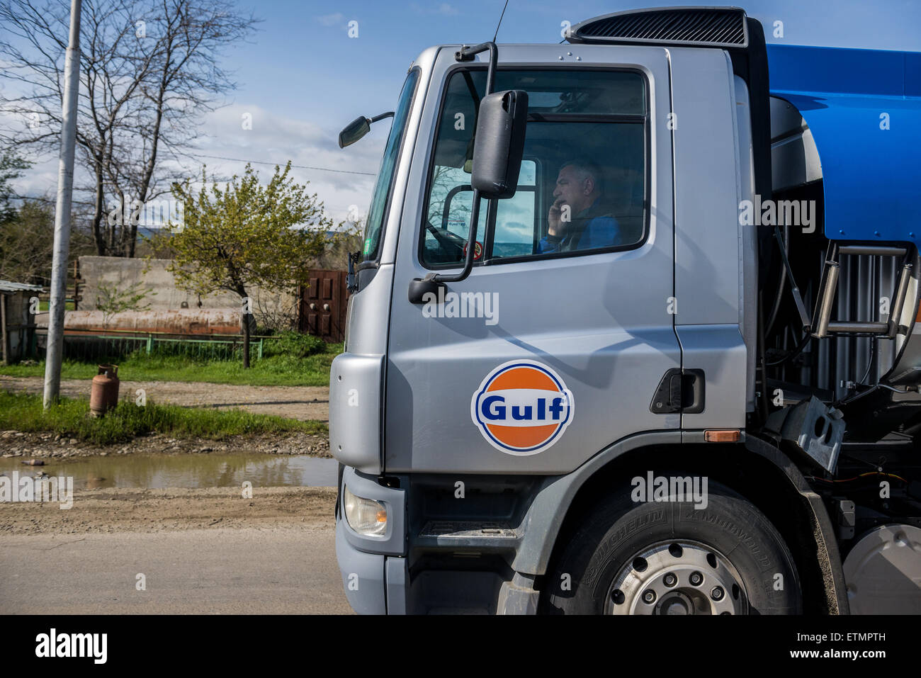 Gulf Oil Tanker Truck Gulf Oil Tanker Truck