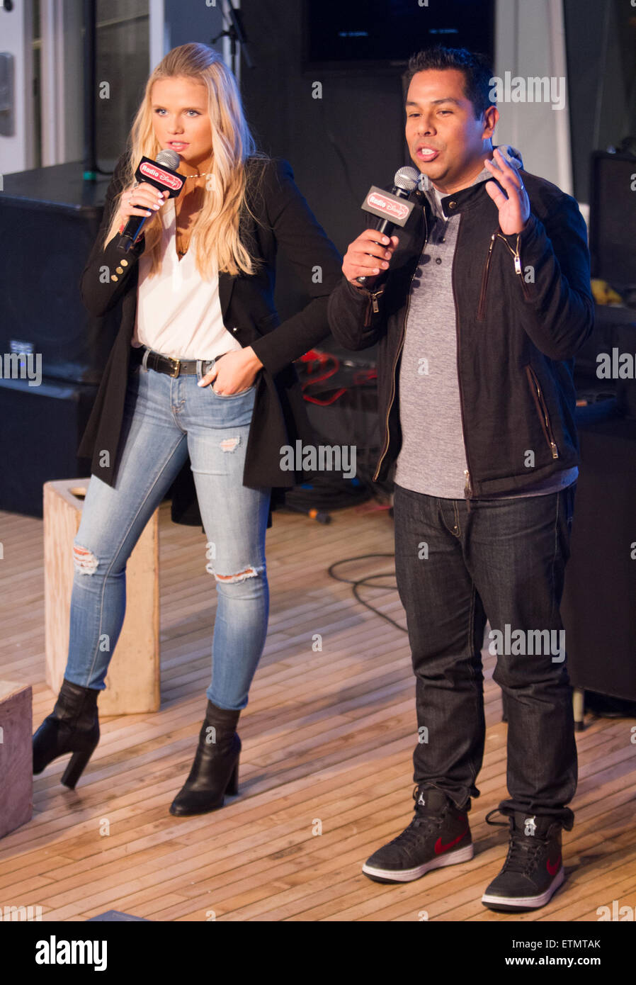 Radio Disney's Alli Simpson and Ernie D host a concert as part of Radio