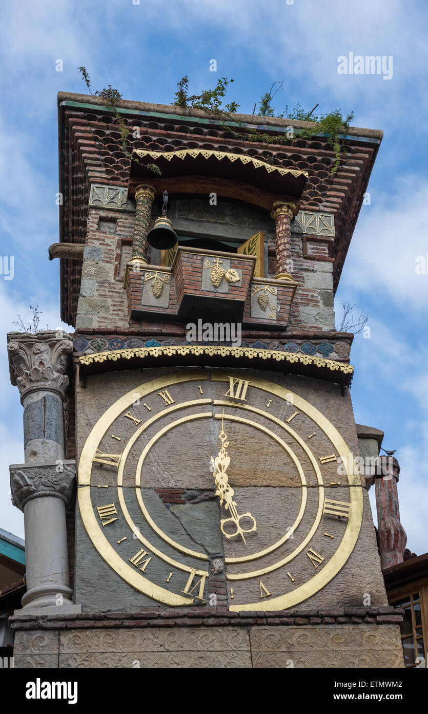 Famous Landmark Rezo Gabriadze Marionette Theater Clock Tower Oldest Famous Landmark Rezo Gabriadze Marionette Theater Clock Tower Oldest