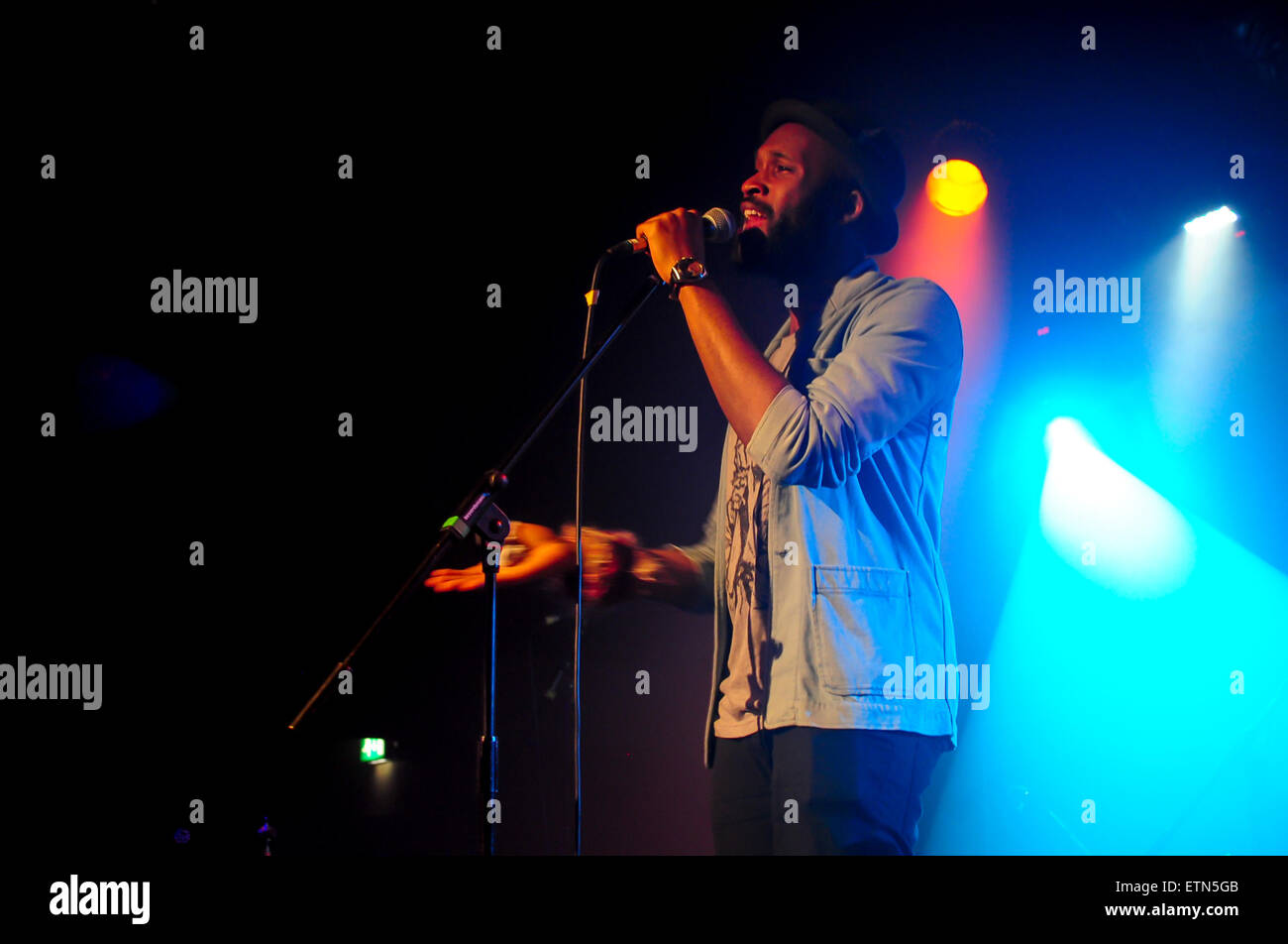 Azu Yeche performing live on stage at Library, HMV Institute Featuring ...