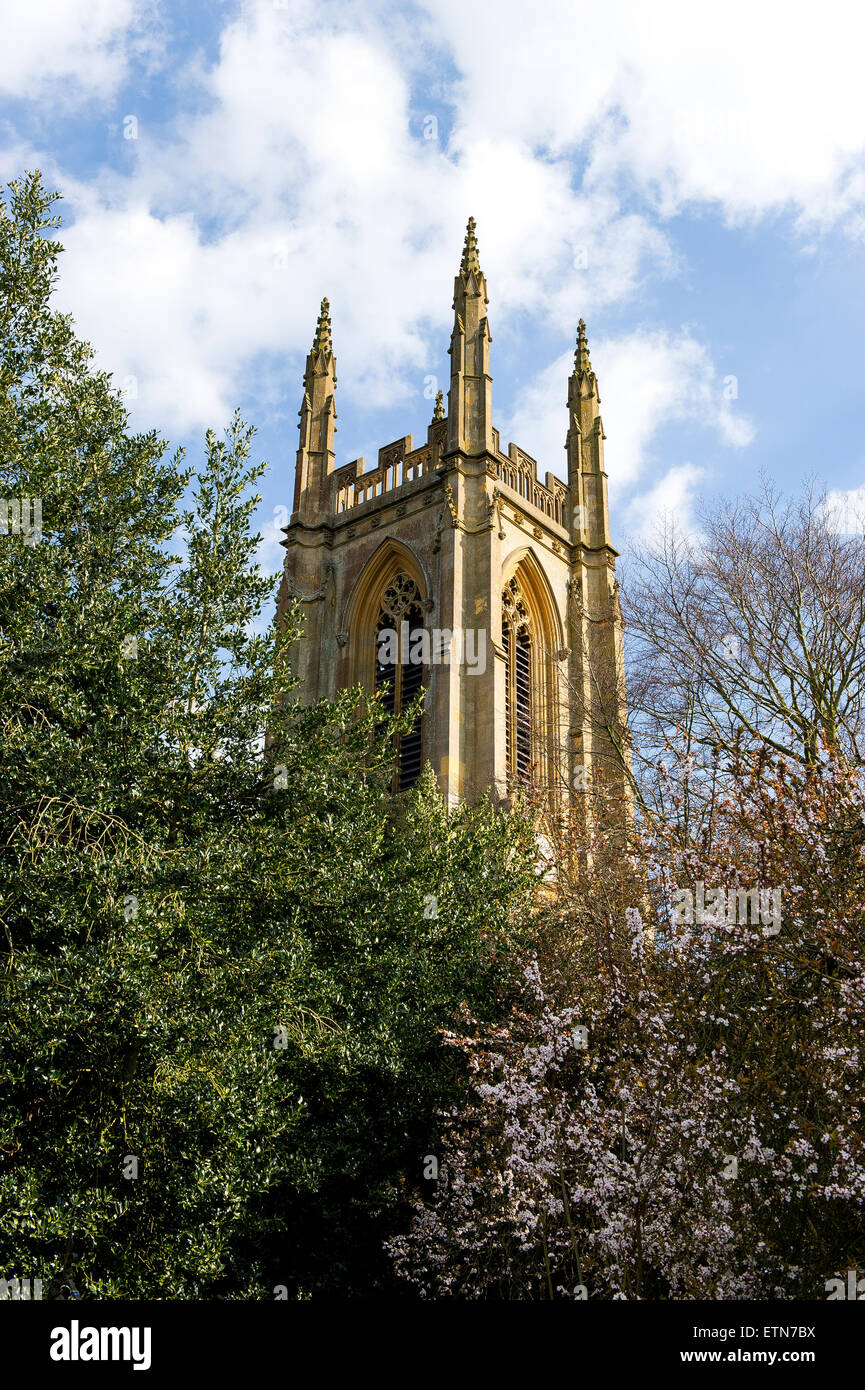 St Peters Church, Hampton Lucy, Warwickshire, UK Stock Photo