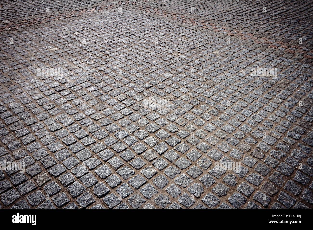 Waymarks Block Stone blocks in the walkway Stock Photo - Alamy