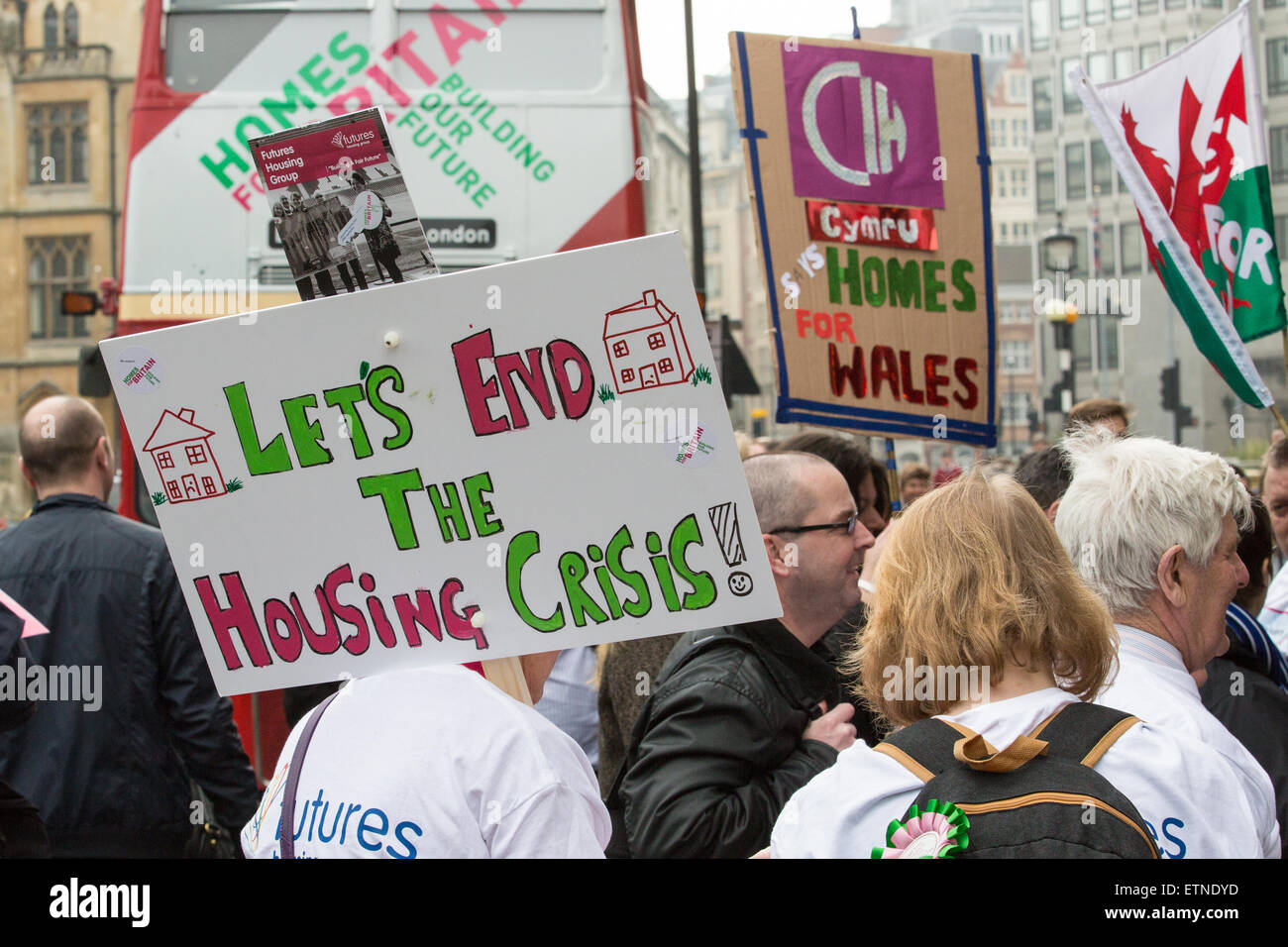 Scenes From The "Homes For Britain" Housing Rally Where 2500 People ...