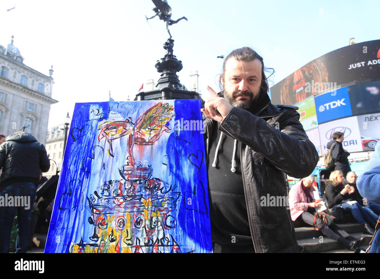 Domingo Zapata, Spanish/American artist who has been dubbed by the New