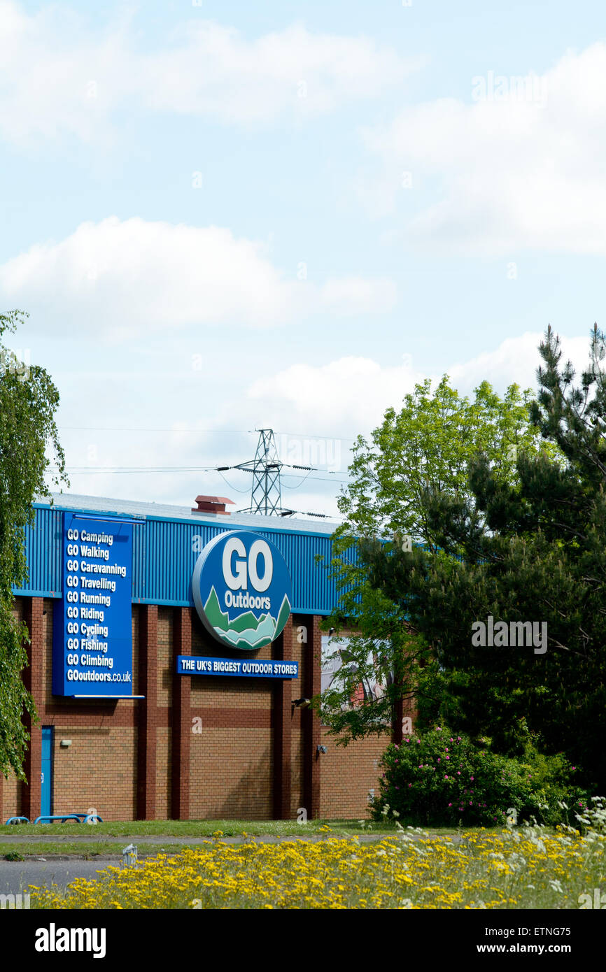 Go outdoors store shop sign england hires stock photography and images