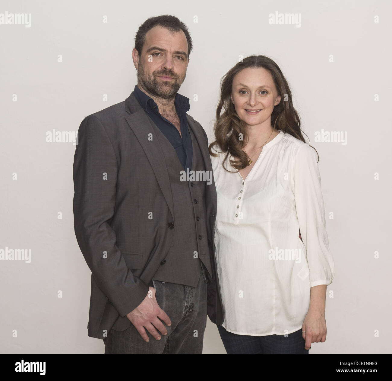 Actors Promoting The New Ard Tv Series Vorstadtweiber At Lichtwerk Stock Photo Alamy
