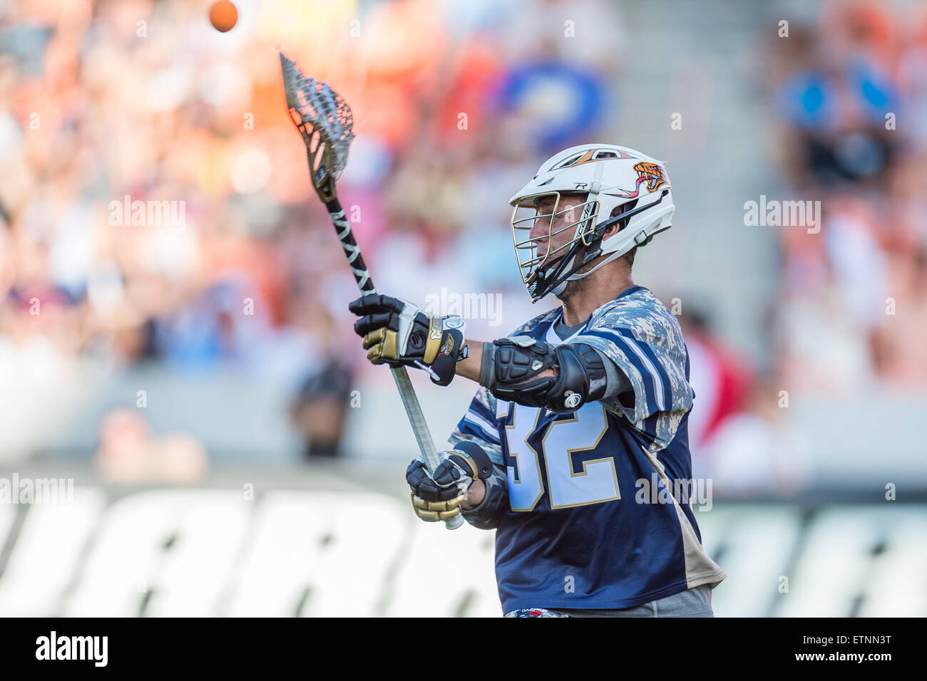 Houston, Texas, USA. 13th June, 2015. Cowboys faceoff/midfielder Greg