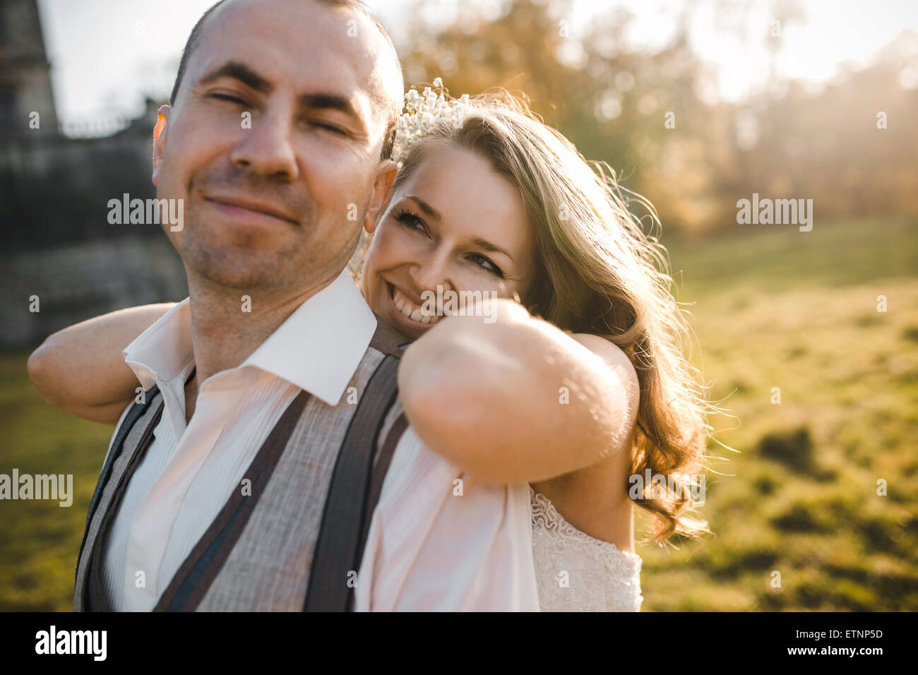 Beautiful Couple Walking Stock Photo - Alamy