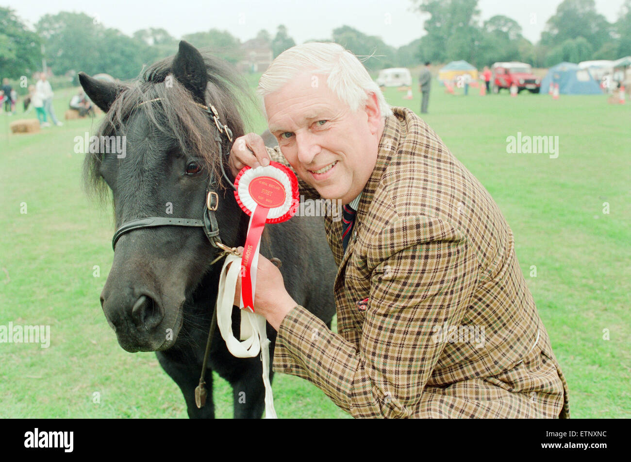 Shetland Pony Show, Liverpool, 3rd September 1994. Stock Photo