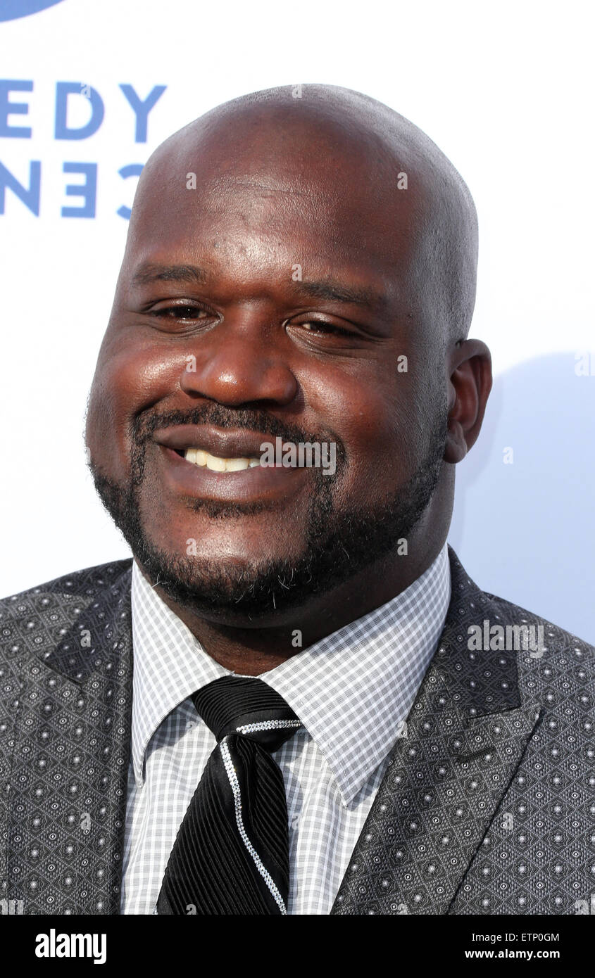 Comedy Central Roast of Justin Bieber Arrivals Featuring Shaquille