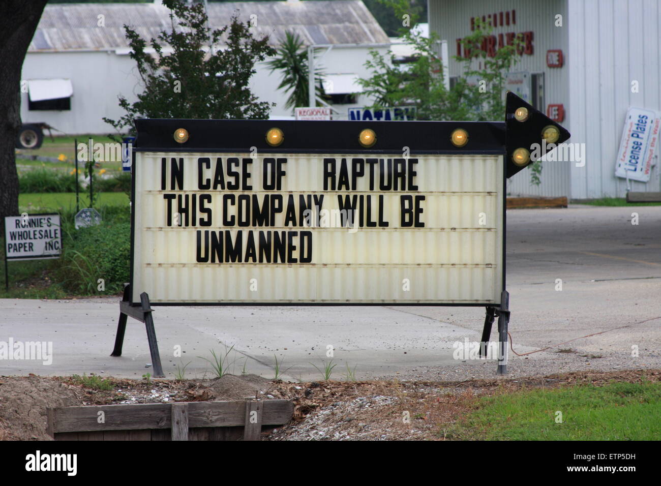 Interesting road sign in hi res stock photography and images Alamy