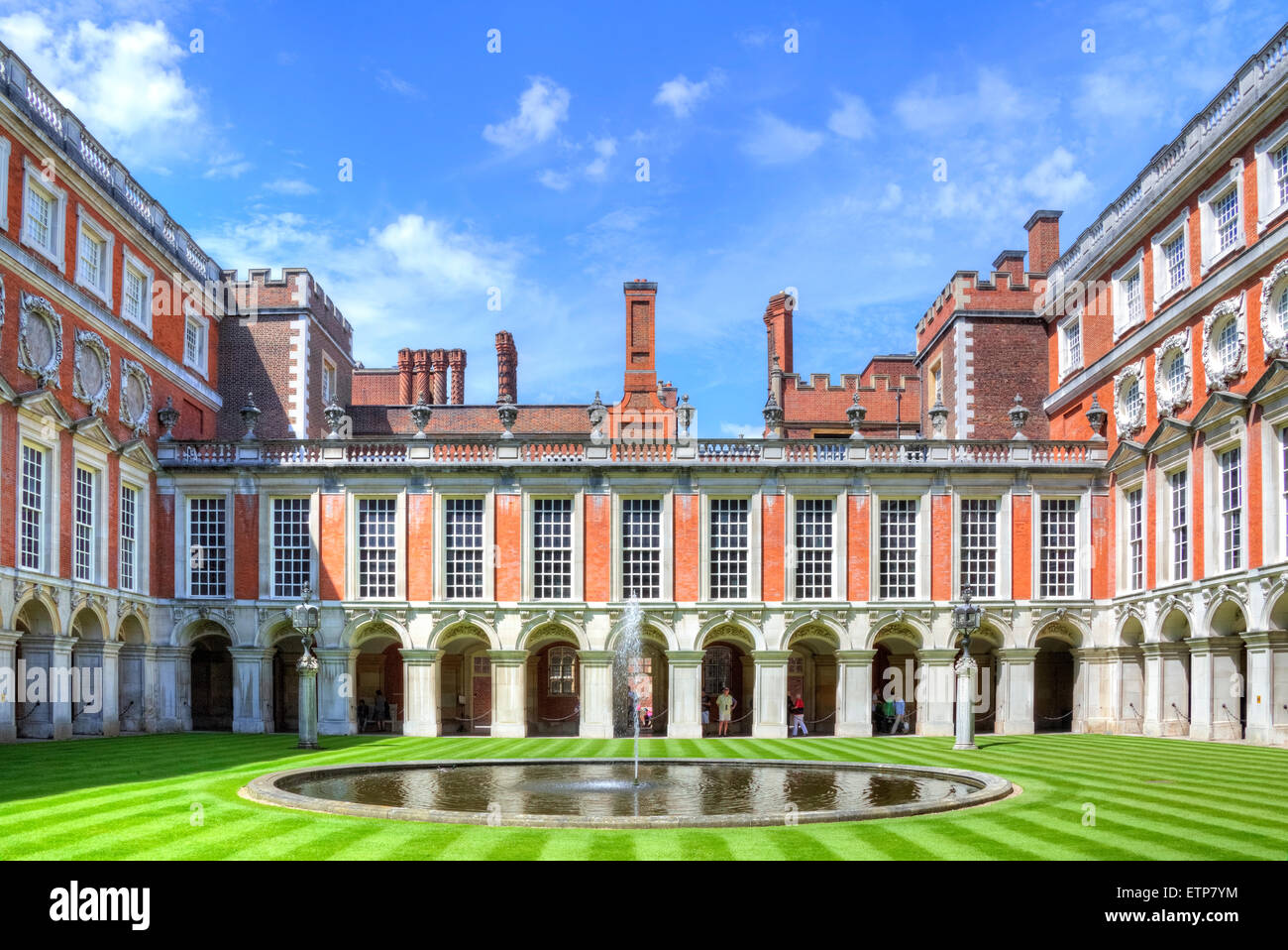Hampton Court Palace Richmond London England UK Stock Photo Alamy