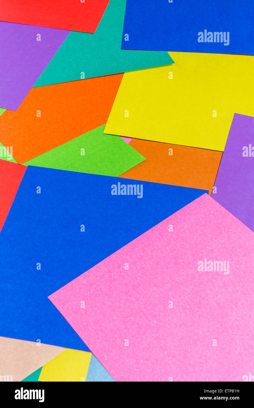 Colorful Background from Paper Stock Photo - Alamy