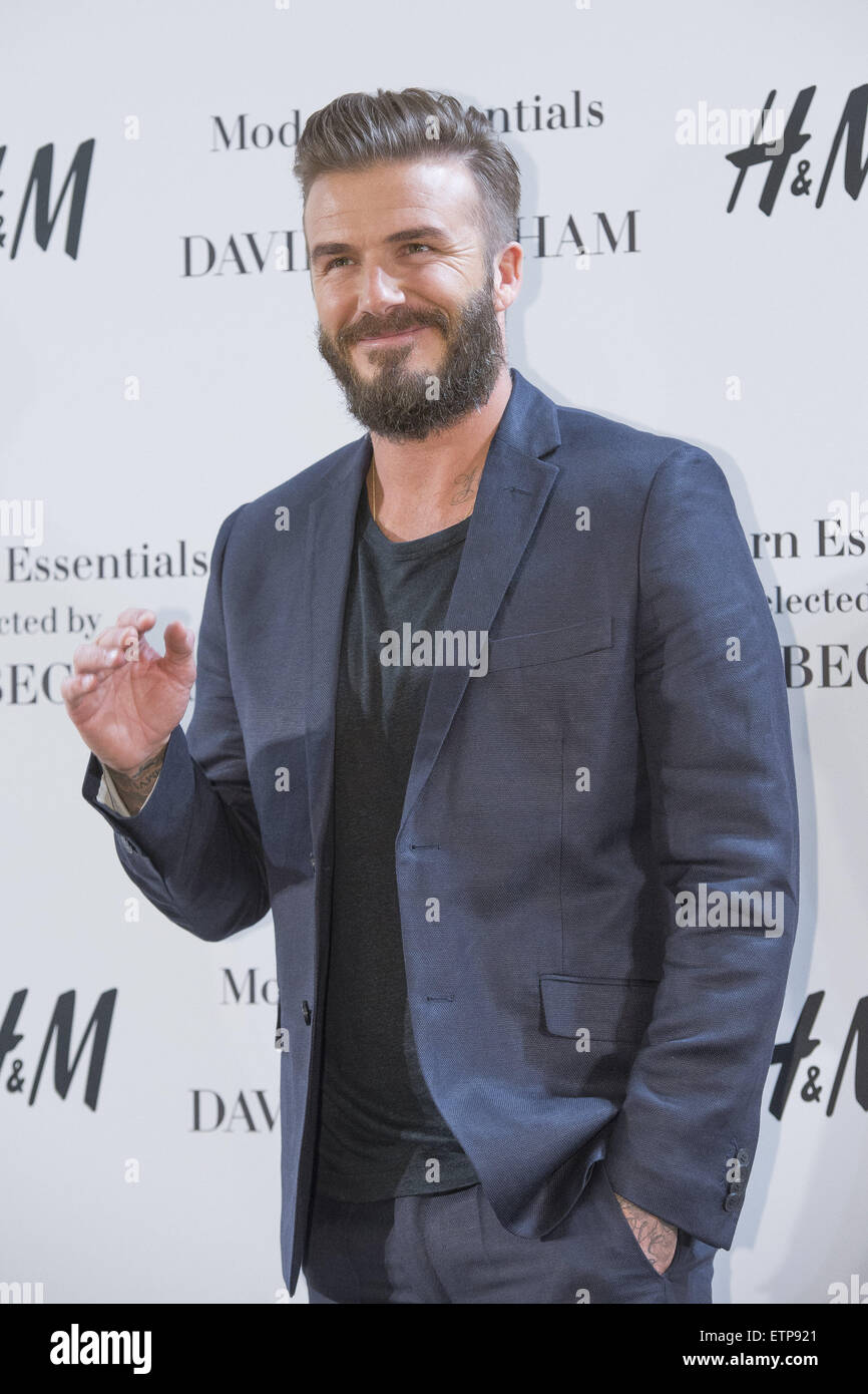 David Beckham presents the Modern Essentials collection by H&M in Stock  Photo - Alamy