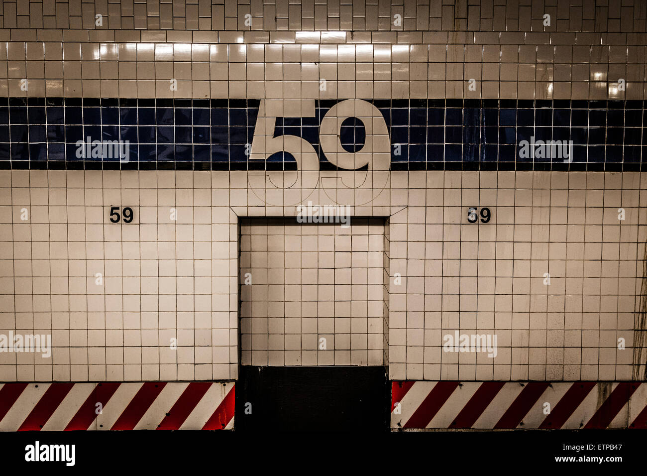 59th Street Subway station, New York Stock Photo Alamy
