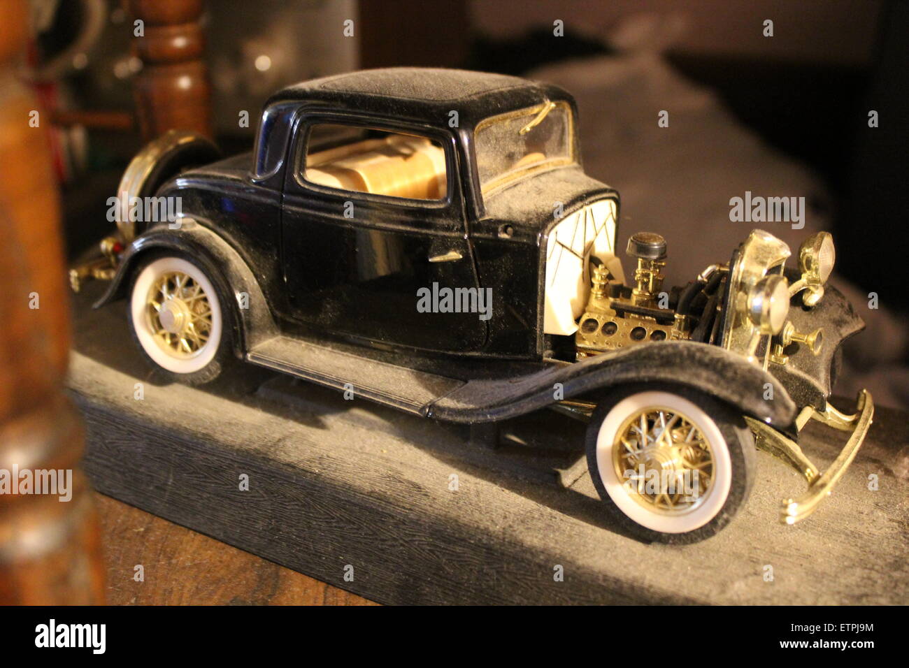 Antique toy 1932 Buick car. Stock Photo