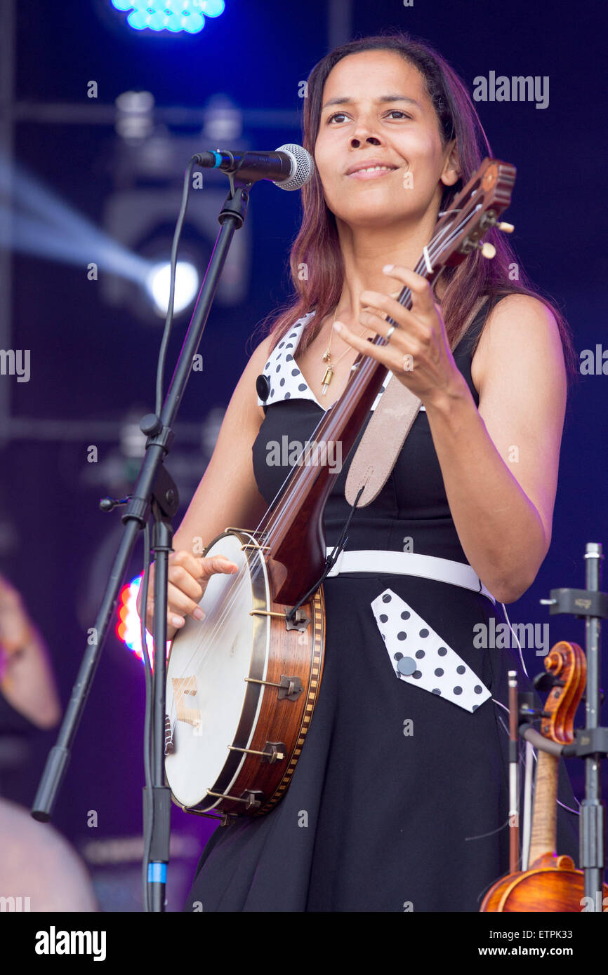 June 13, 2015 Manchester, Tennessee, U.S Musician RHIANNON GIDDENS