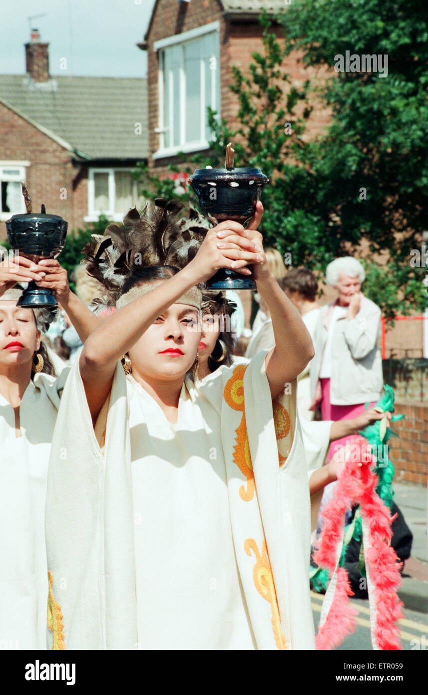 Billingham Folklore Festival 1994, International Folklore Festival of World Dance. 16th August 1994. Stock Photo
