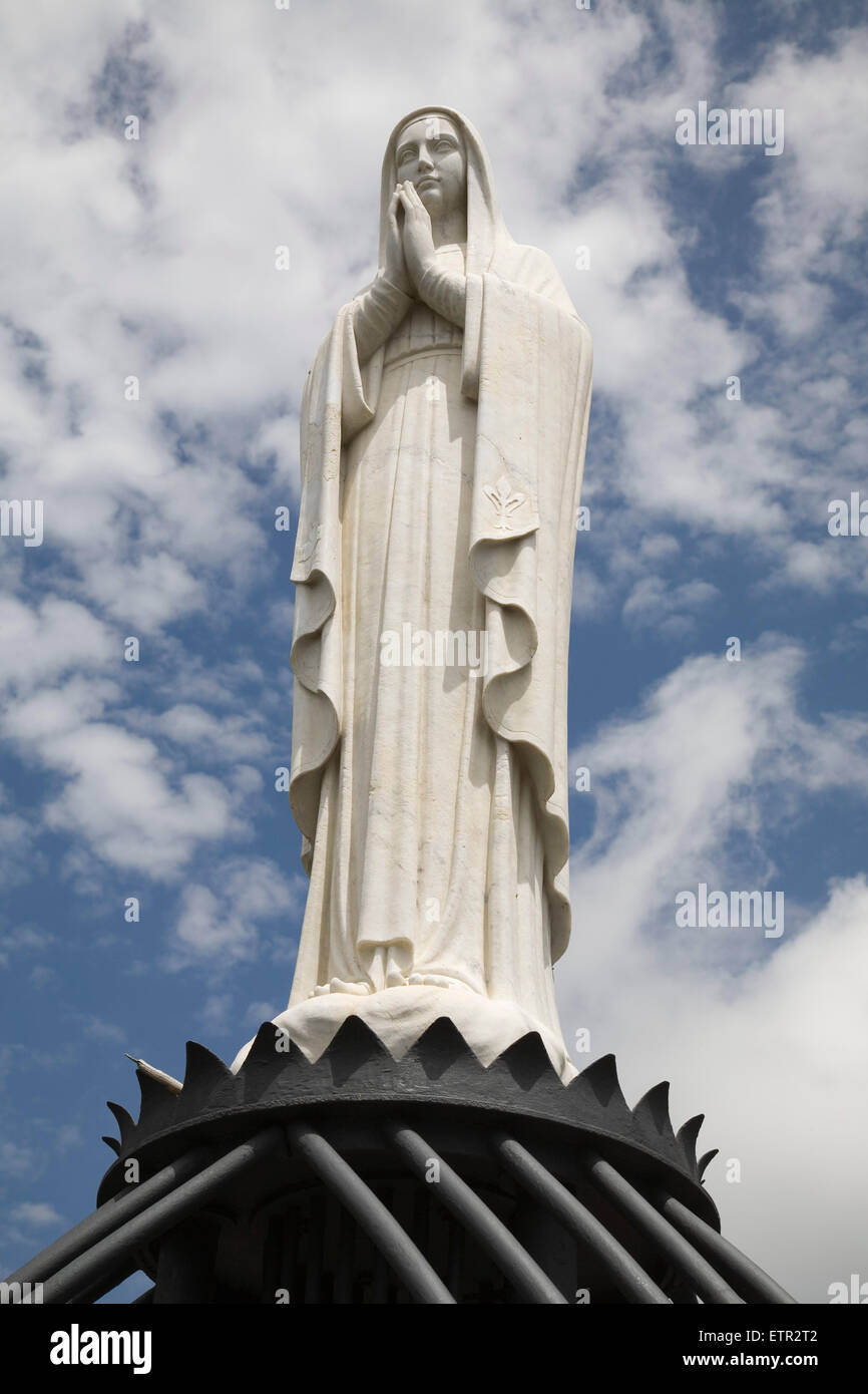 Madonna statue mountain italy hi-res stock photography and images - Alamy