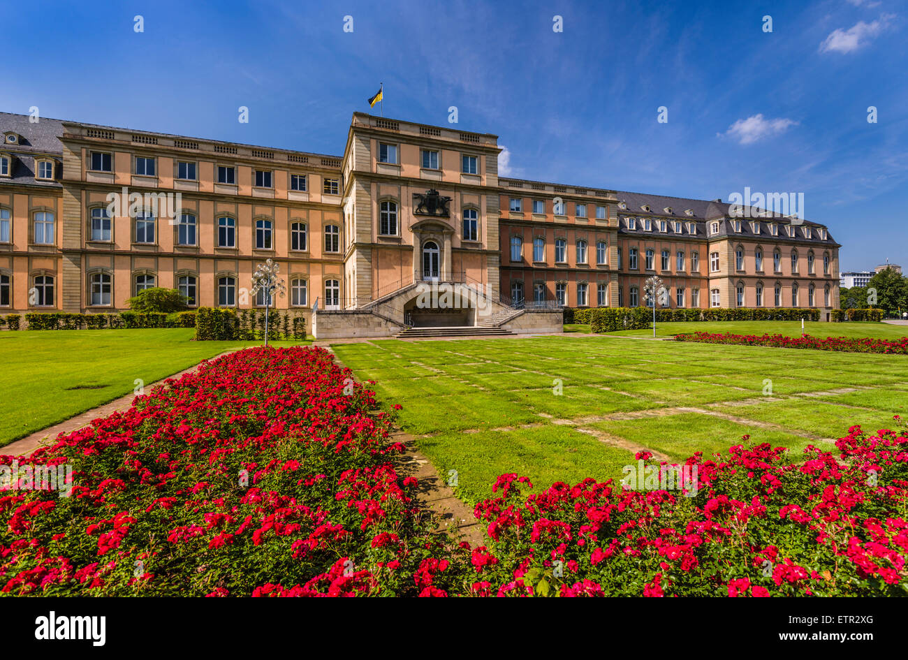 Palace garden schlossgarten stuttgart germany hi-res stock photography ...
