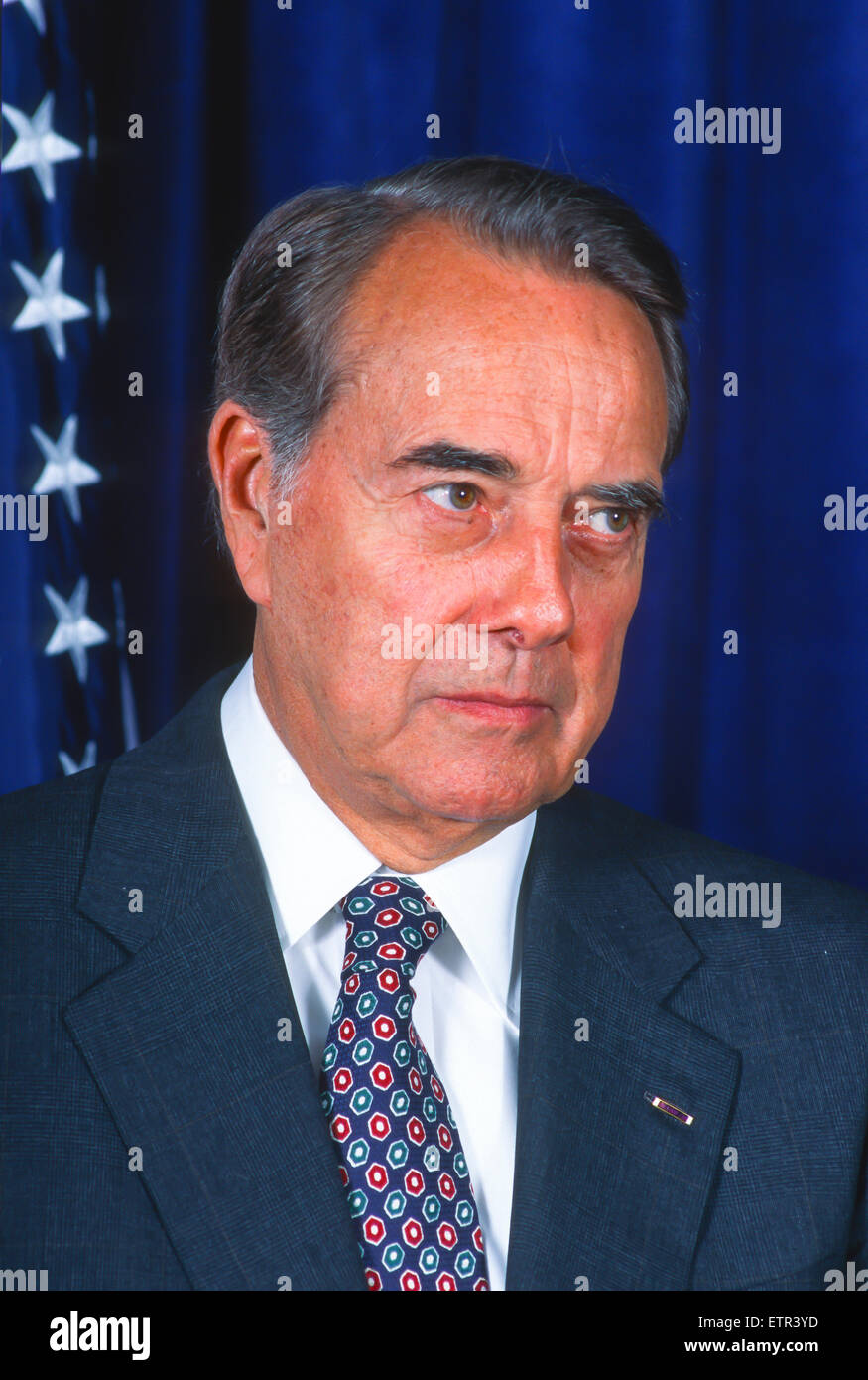 WASHINGTON, DC, USA - U. S. Senator Bob Dole (R-Kansas). March 7, 1995 Stock Photo