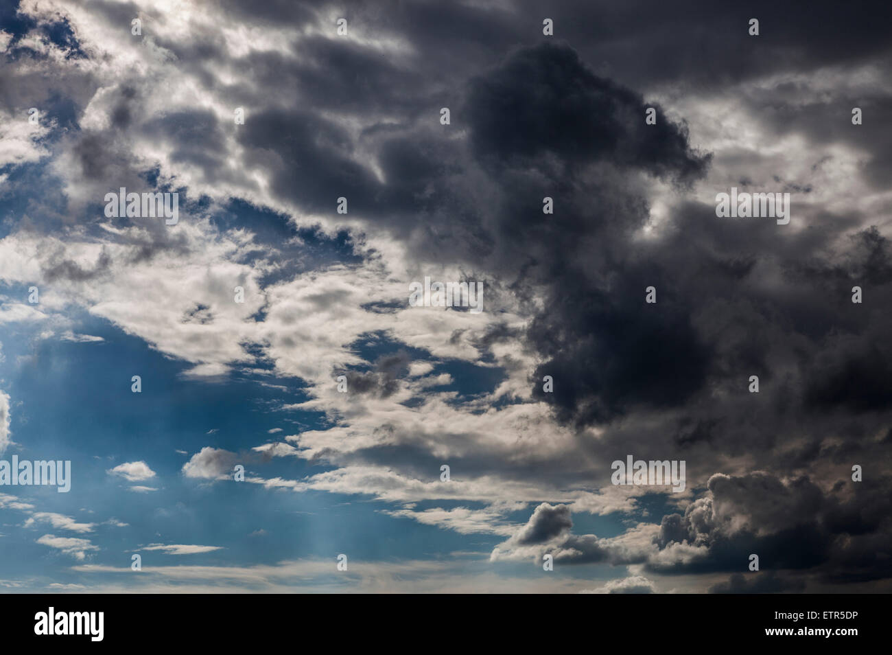 Stormy cloudy sky Stock Photo - Alamy